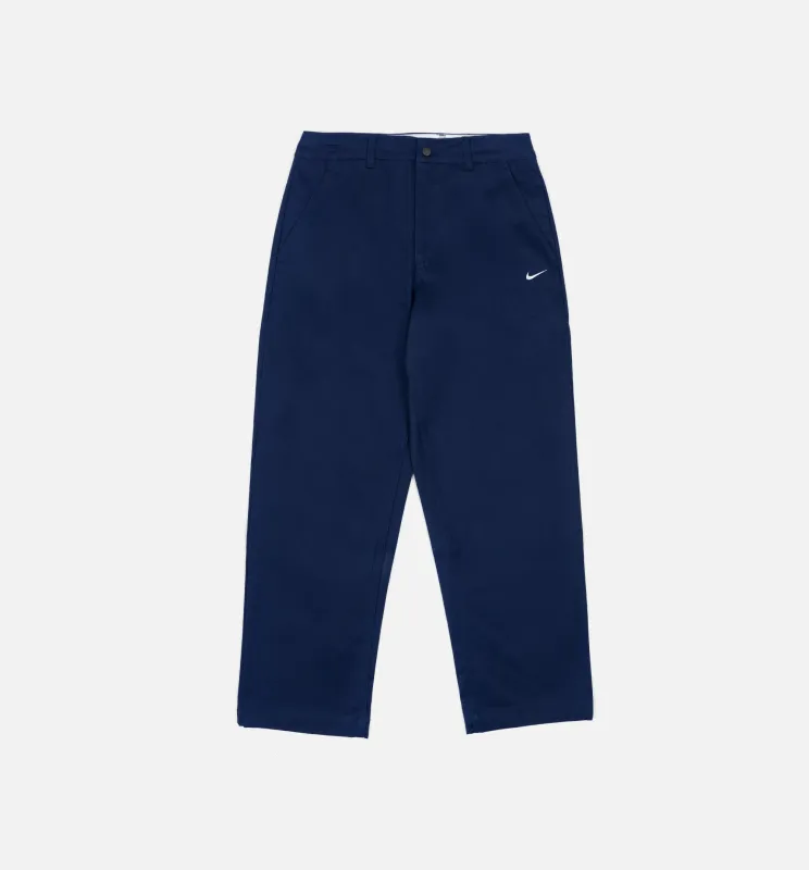 Unlined Cotton Chino Mens Pants - Blue made by Nike