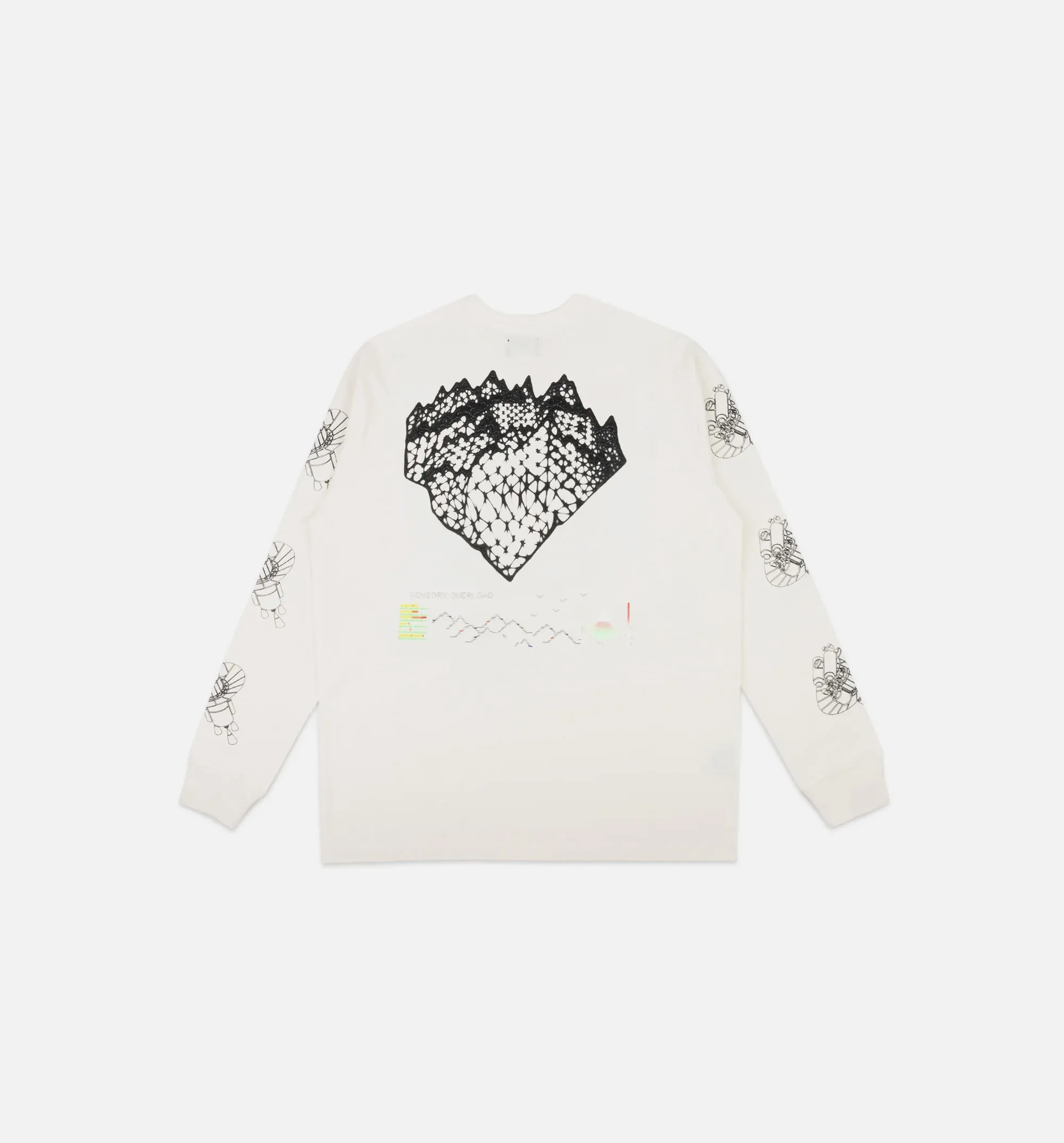 Systematic Tee Mens Long Sleeve Shirt - White sold by Nice Kicks Retail product image thumbnail 2