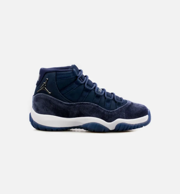 Air Jordan 11 Midnight Navy Womens Lifestyle Shoe - Blue made by Jordan