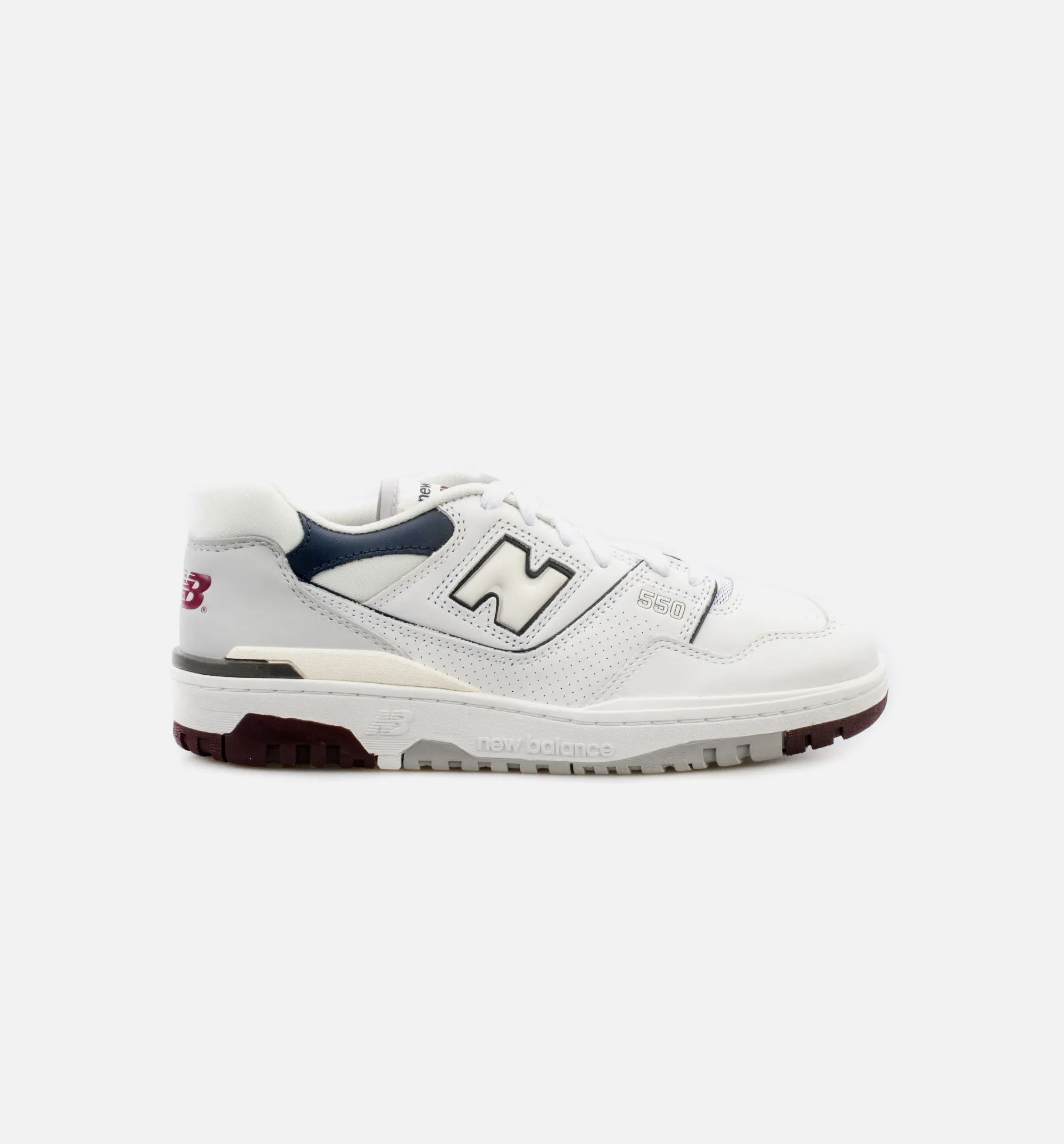 550 Maroon Navy Mens Lifestyle Shoe - White/Navy Blue sold by Nice Kicks Retail