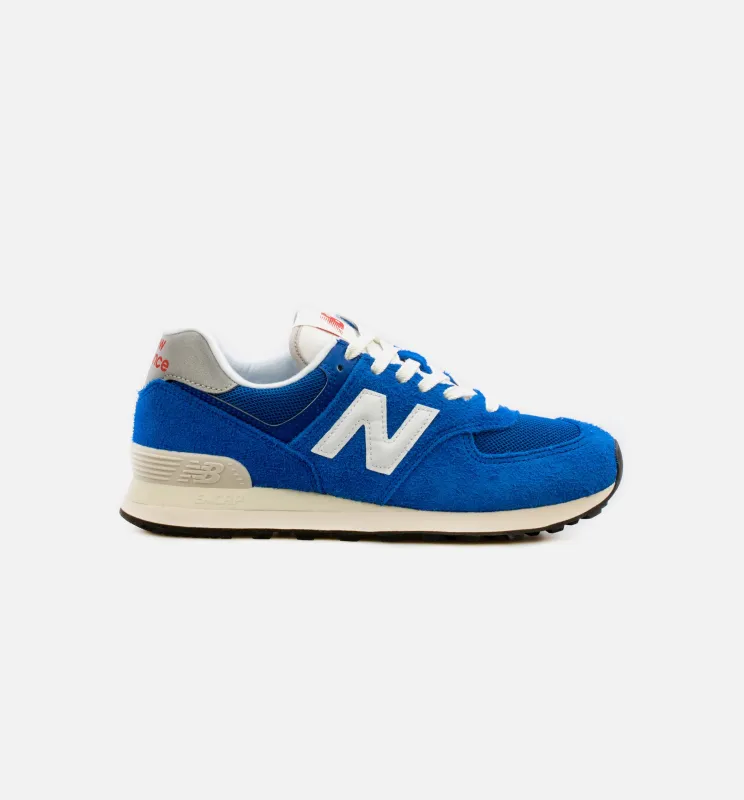 574 Suede Mens Lifestyle Shoe - Blue made by New Balance