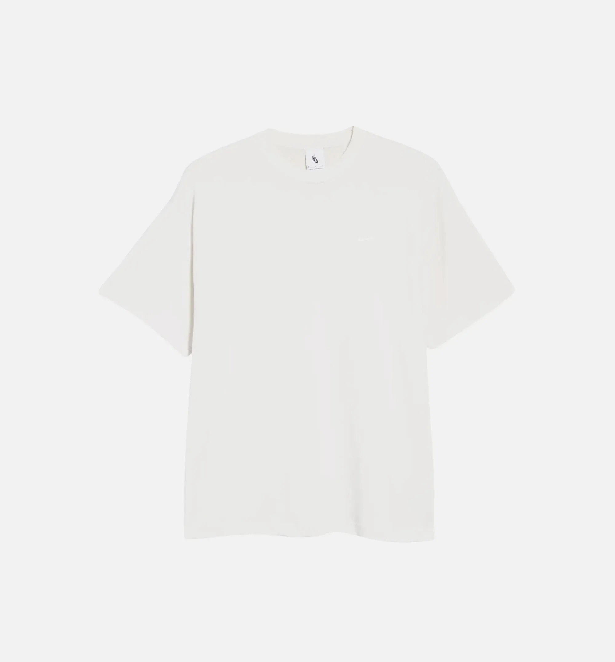 Solo Swoosh Tee Mens Short Sleeve Shirt - White sold by Nice Kicks Retail