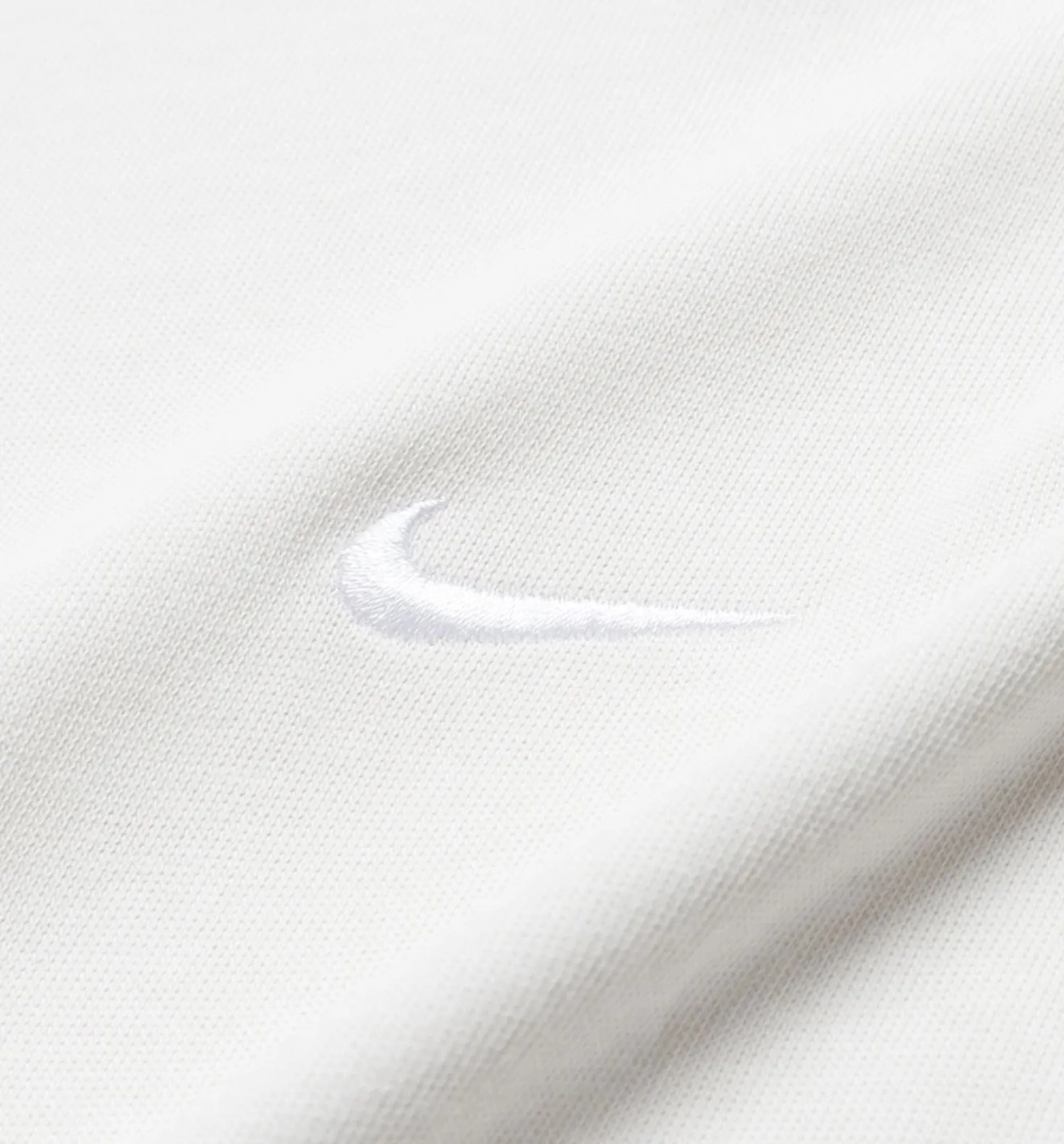 Solo Swoosh Tee Mens Short Sleeve Shirt - White sold by Nice Kicks Retail product image thumbnail 2