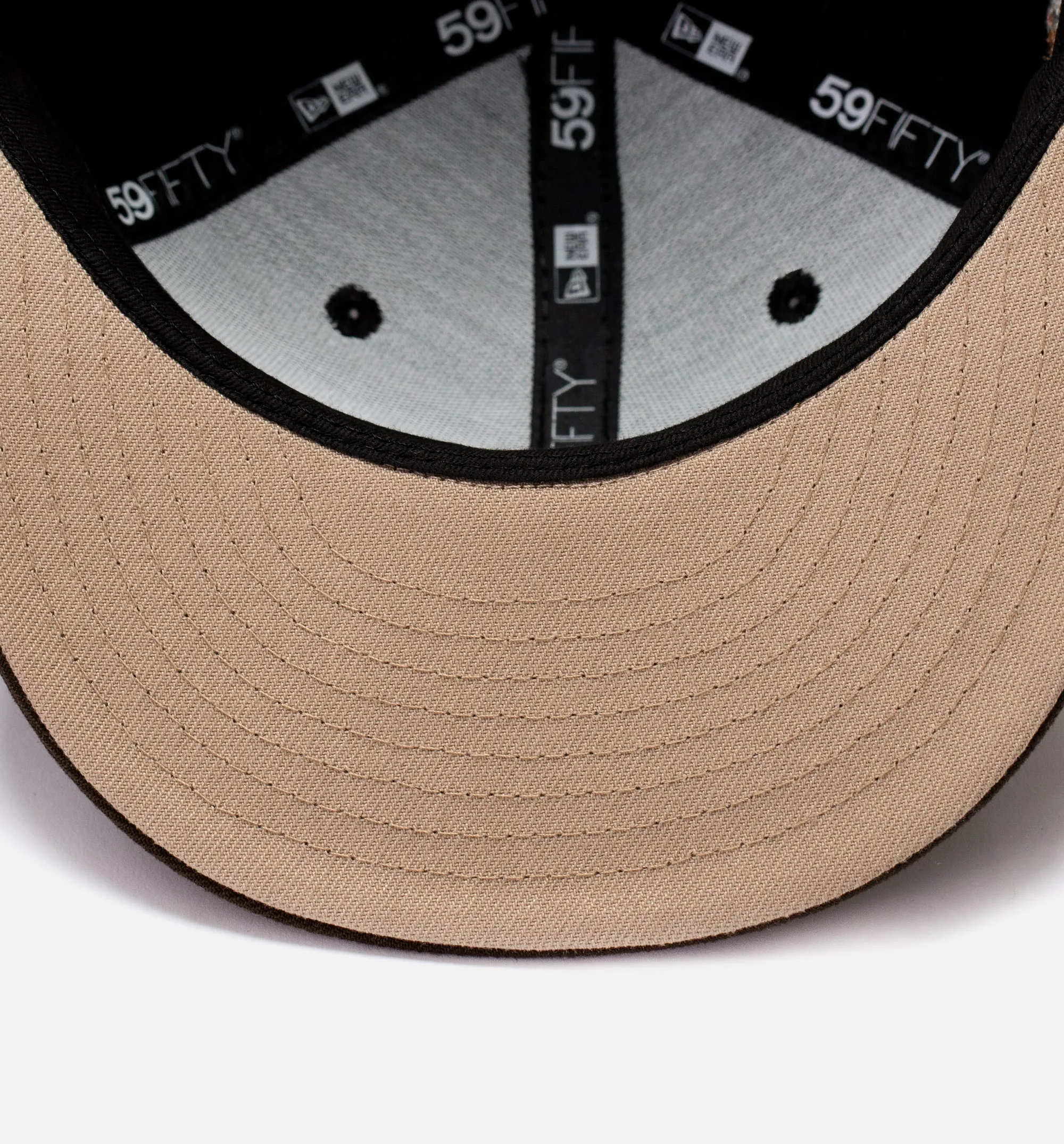 San Francisco Giants 59Fifty Mens Fitted Hat - Black/Brown sold by Nice Kicks Retail product image thumbnail 4