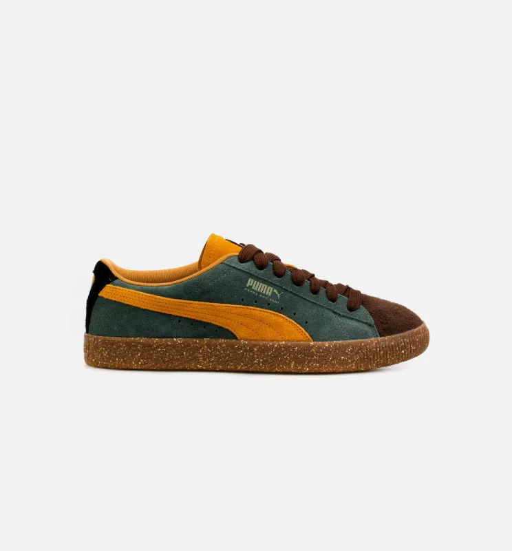 Suede VTG x PAM Mens Lifestyle Shoe - Brown/Green made by Puma