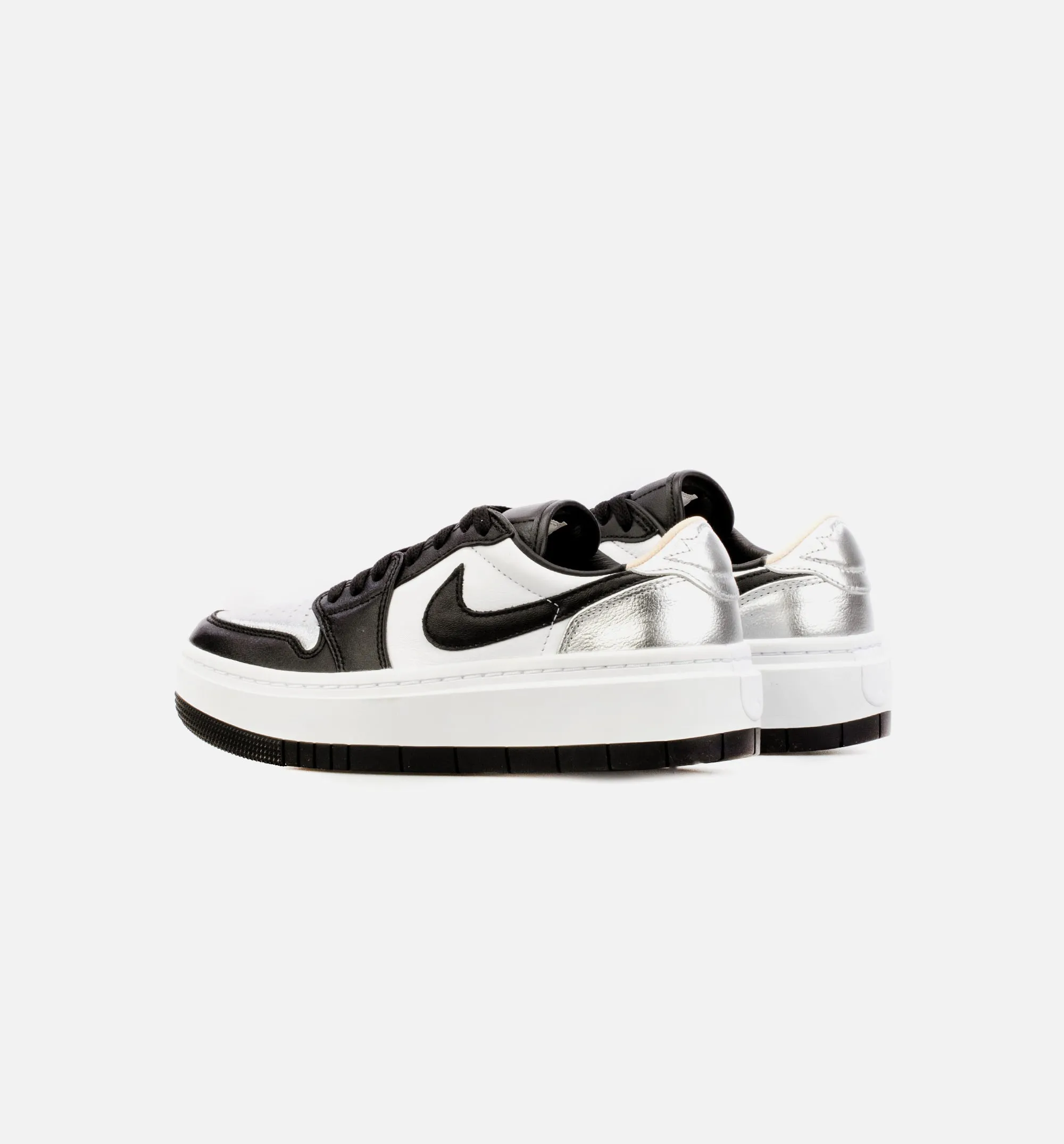 Air Jordan 1 Elevate Low Silver Toe Womens Lifestyle Shoe - Black/Silver sold by Nice Kicks Retail product image thumbnail 3