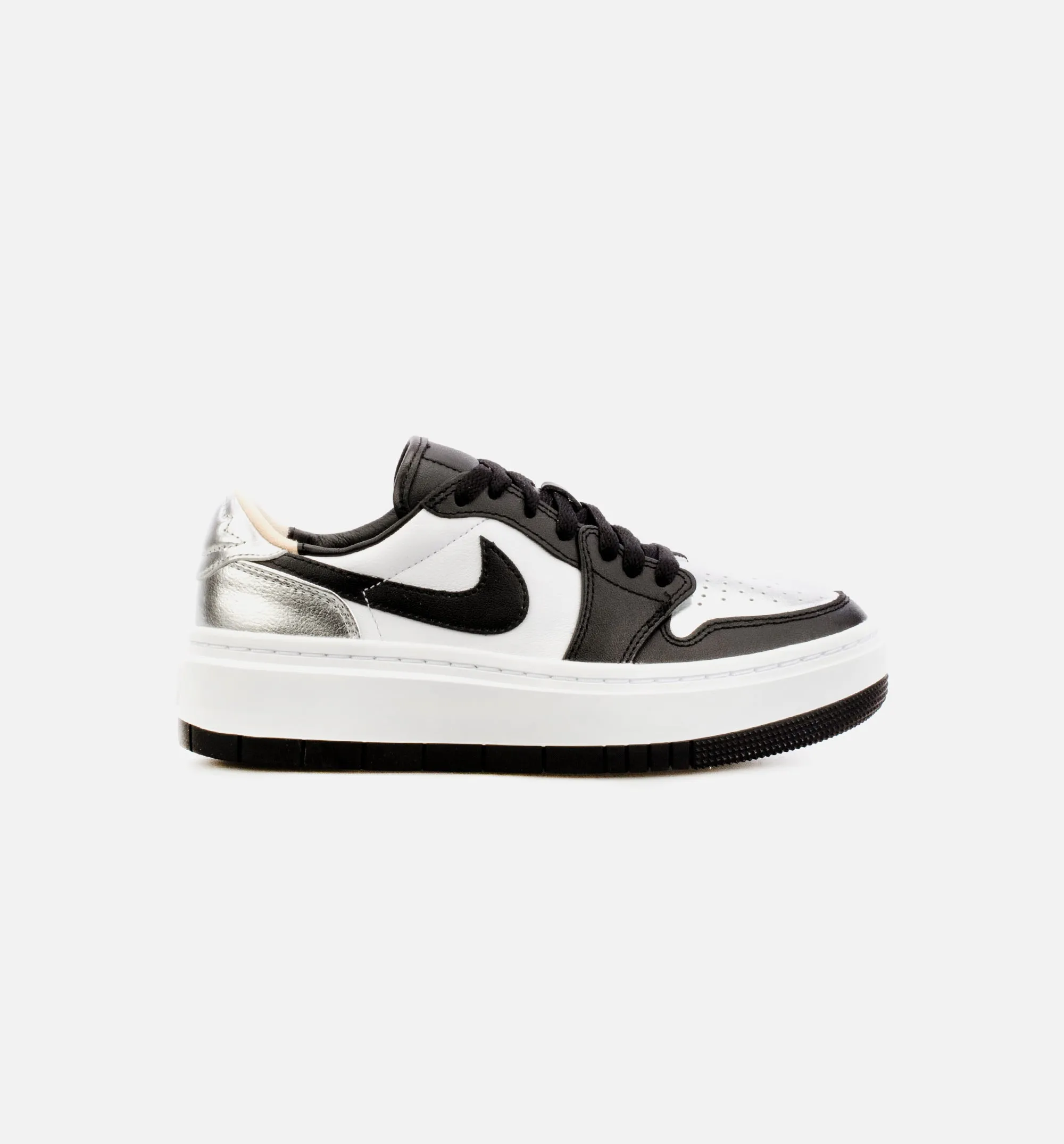 Air Jordan 1 Elevate Low Silver Toe Womens Lifestyle Shoe - Black/Silver sold by Nice Kicks Retail
