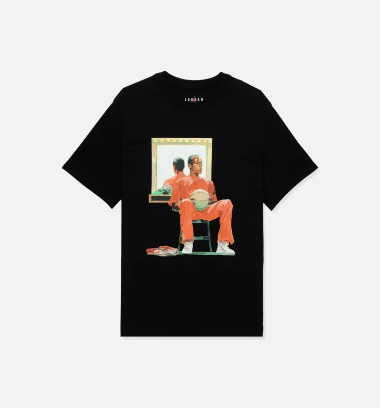 Artist Series by Jacob Rochester Mens Short Sleeve Shirt - Black made by Jordan