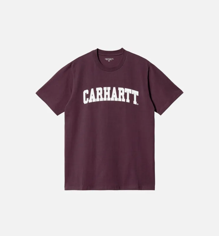 University Tee Mens Short Sleeve Shirt - Purple made by Carhartt WIP