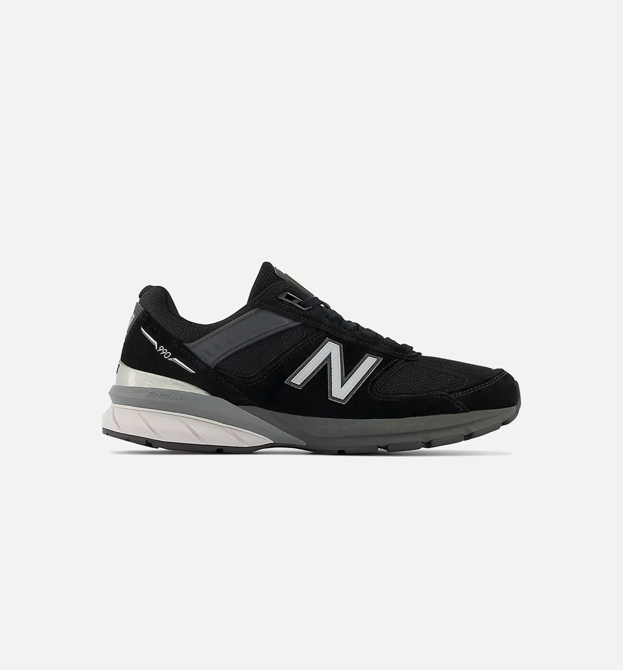 MADE in USA 990v5 Core Mens Lifestyle Shoe - Black/Silver sold by Nice Kicks Retail
