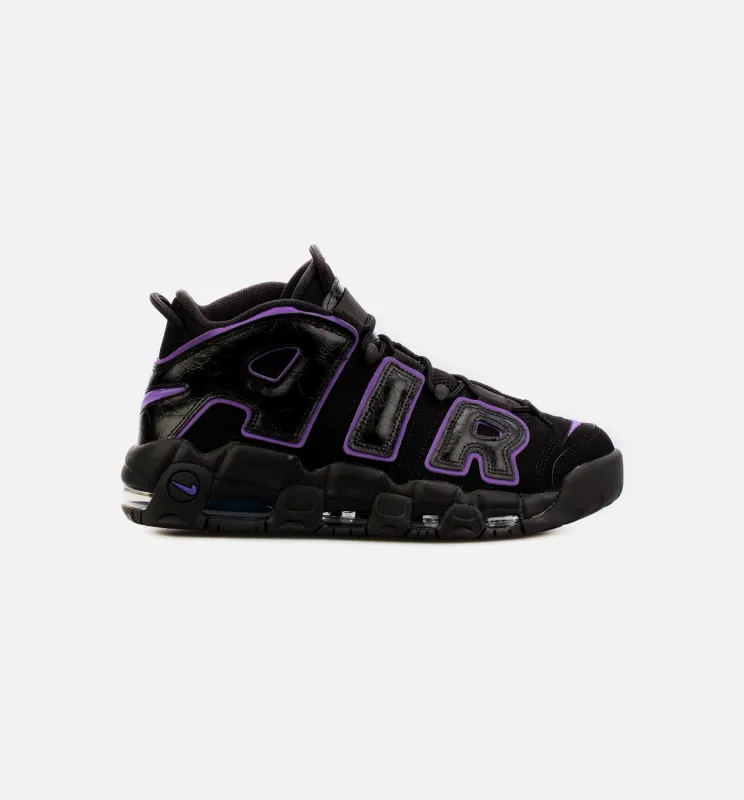 Air Uptempo Action Grape Mens Lifestyle Shoe - Black/Purple made by Nike