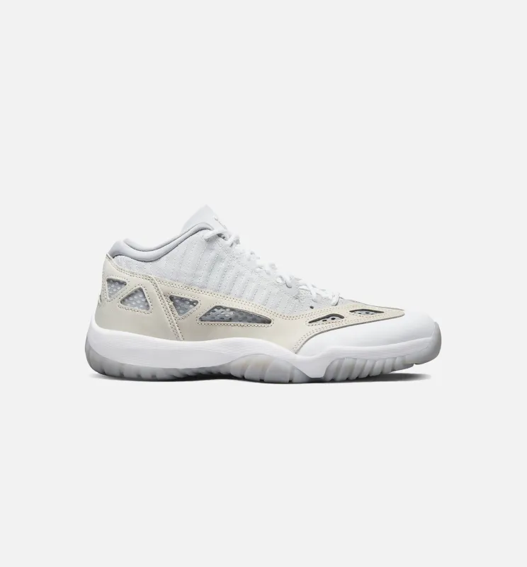Air Jordan 11 Low IE Light Orewood Brown Mens Lifestyle Shoe - Beige/White Free Shipping made by Jordan