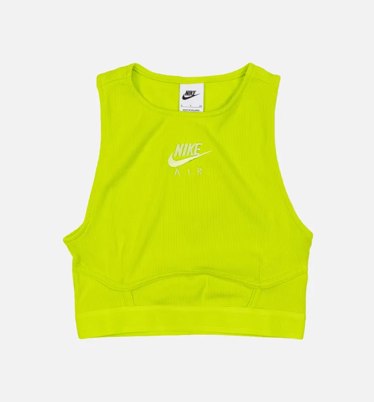 Air Ribbed Tank Top Womens Sleeveless Shirt - Green sold by Nice Kicks Retail