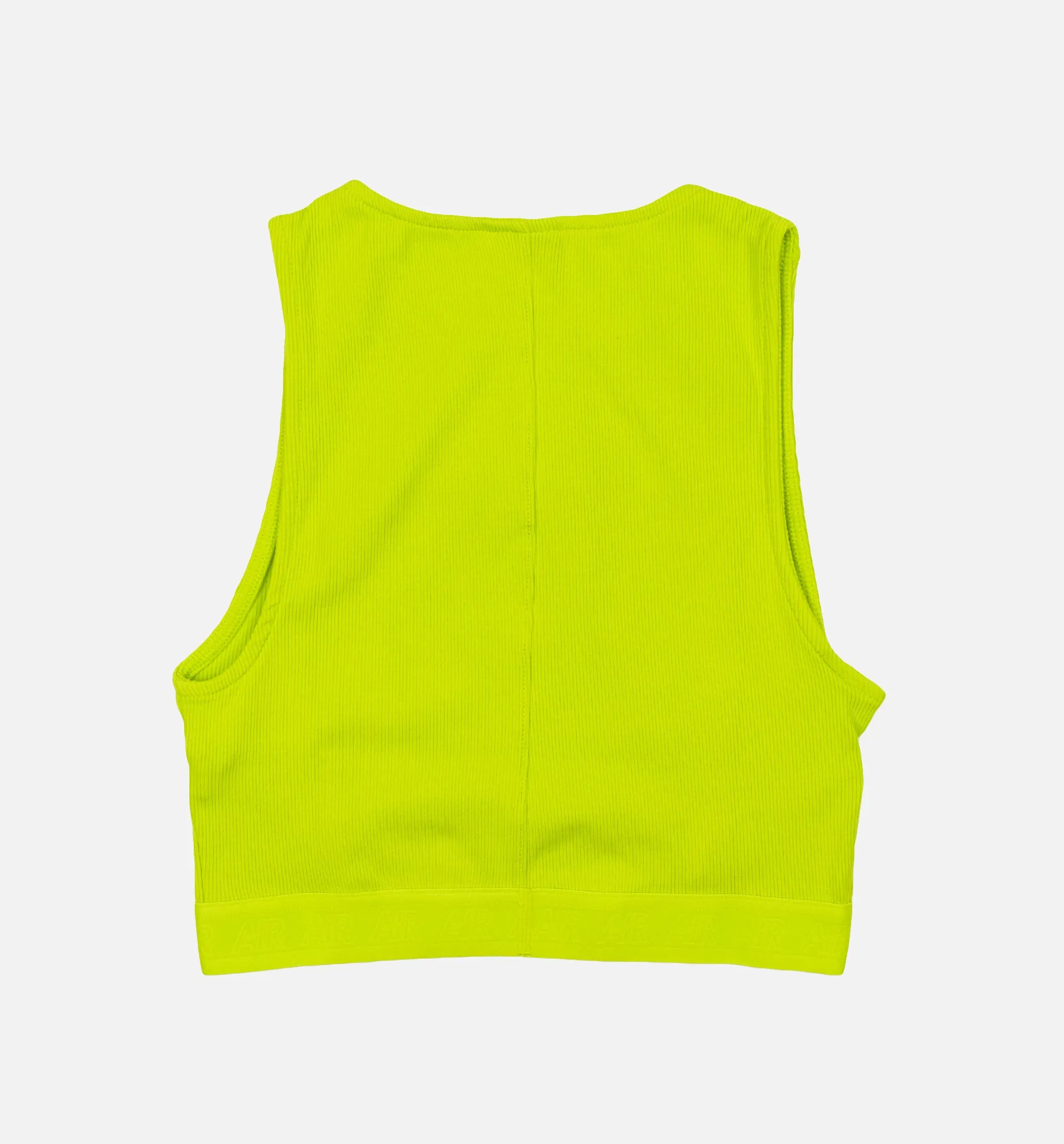 Air Ribbed Tank Top Womens Sleeveless Shirt - Green sold by Nice Kicks Retail product image thumbnail 2
