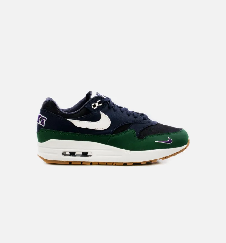 Air Max 1 '87 Obsidian Womens Lifestyle Shoe - Blue/Green made by Nike