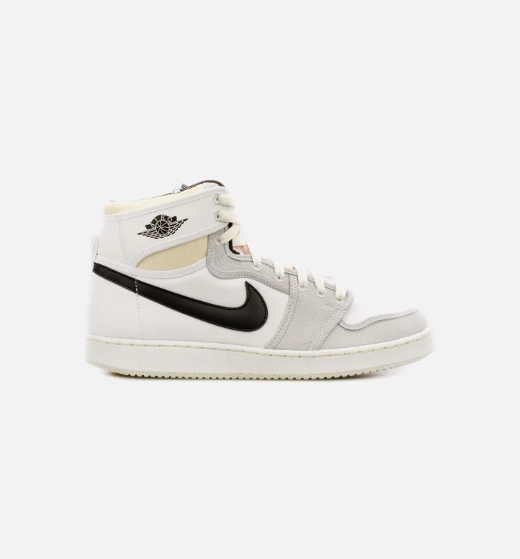 Air Jordan 1 KO Grey Fog Mens Lifestyle Shoe - Grey/Black made by Jordan