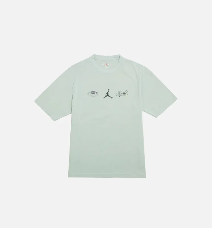 Flight Heritage 85 Mens Short Sleeve Shirt - Blue made by Jordan