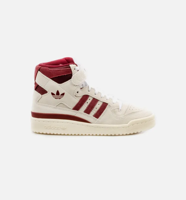 Forum 84 High Womens Lifestyle Shoe - White/Red made by Adidas