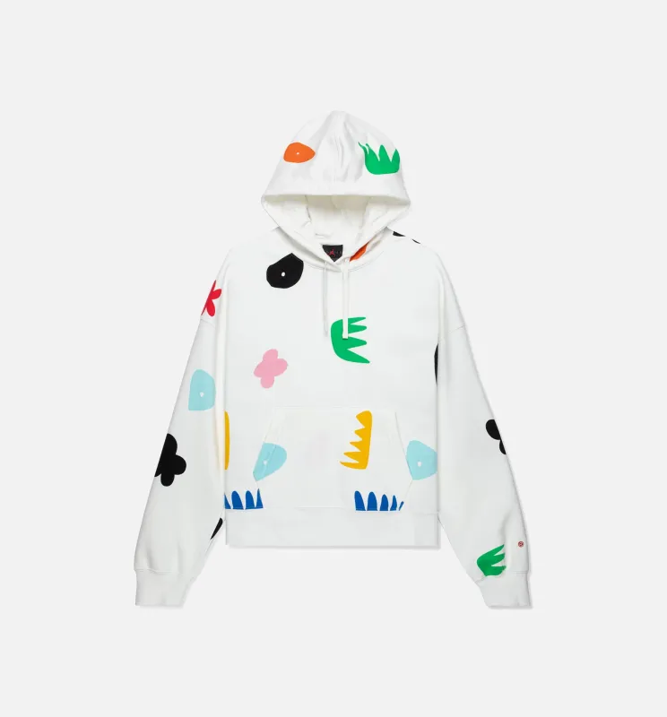 Artist Series By Mia Lee Fleece Womens Hoodie - White made by Jordan