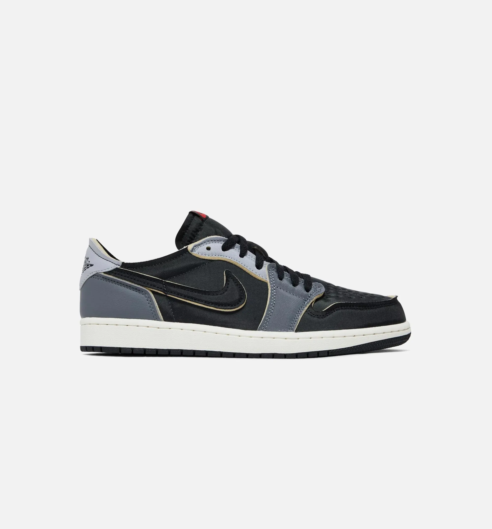 Air Jordan 1 Low OG EX Dark Smoke Grey Mens Lifestyle Shoe - Black/Grey Limit One Per Customer sold by Nice Kicks Retail
