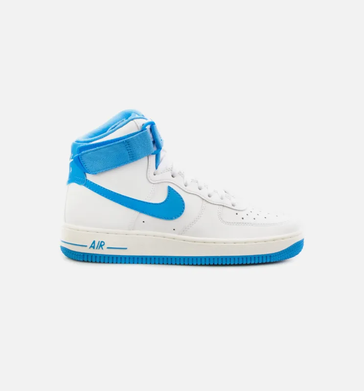 Air Force 1 University Blue Womens Lifestyle Shoe - Blue/White made by Nike