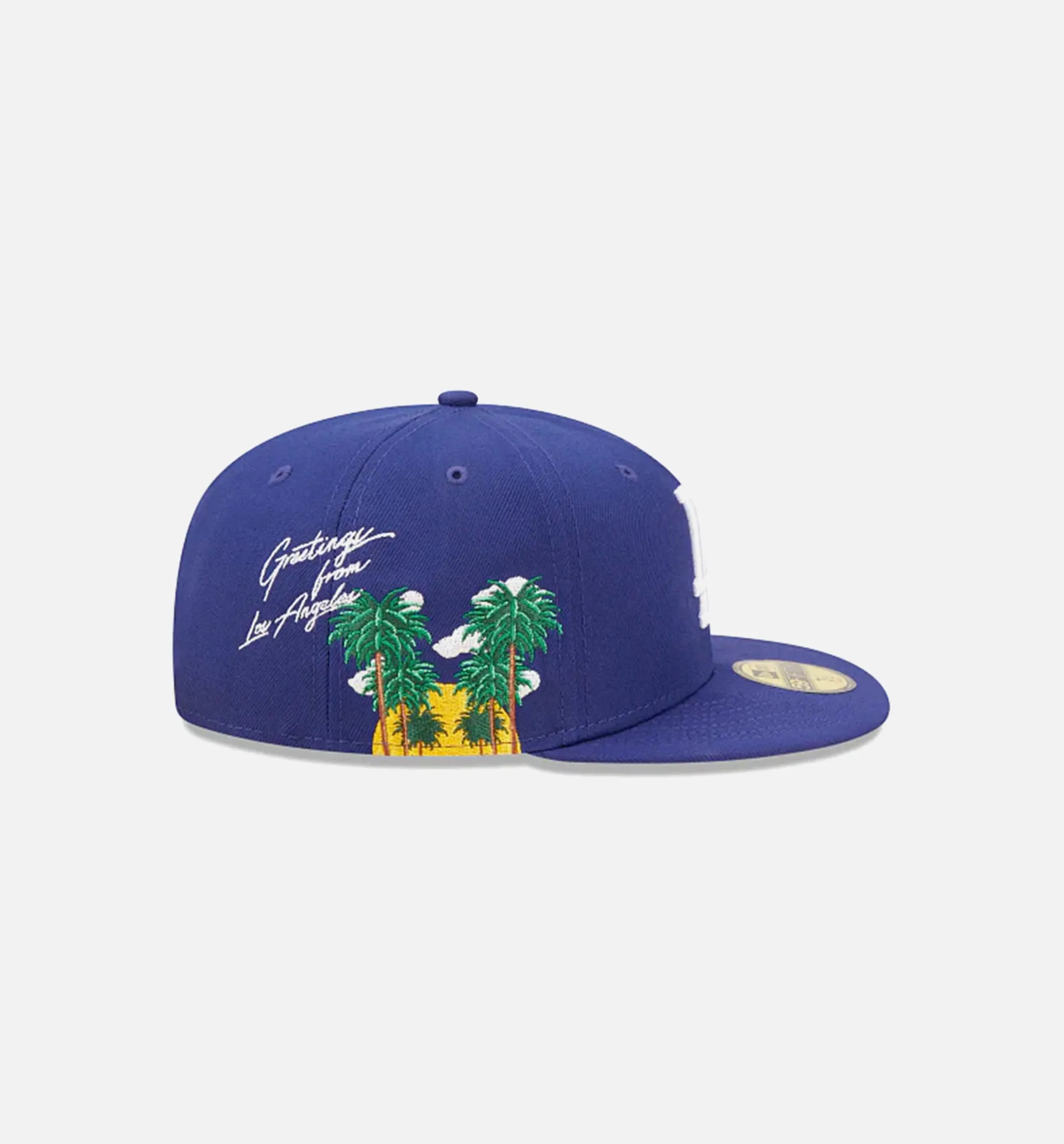Los Angeles Dodgers Cloud Icon 59Fifty Fitted Hat Mens Hat - Blue sold by Nice Kicks Retail product image thumbnail 2