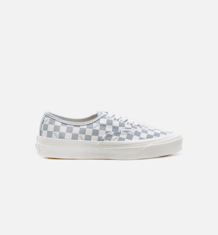 Authentic LX Checkerboard Mens Skate Shoe - Sky Blue/White sold by Nice Kicks Retail