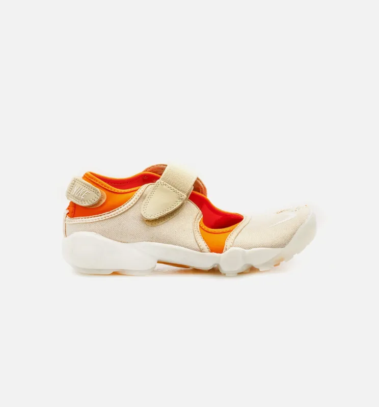 Air Rift Magma Orange Rattan Womens Lifestyle Shoe - Orange/Beige made by Nike