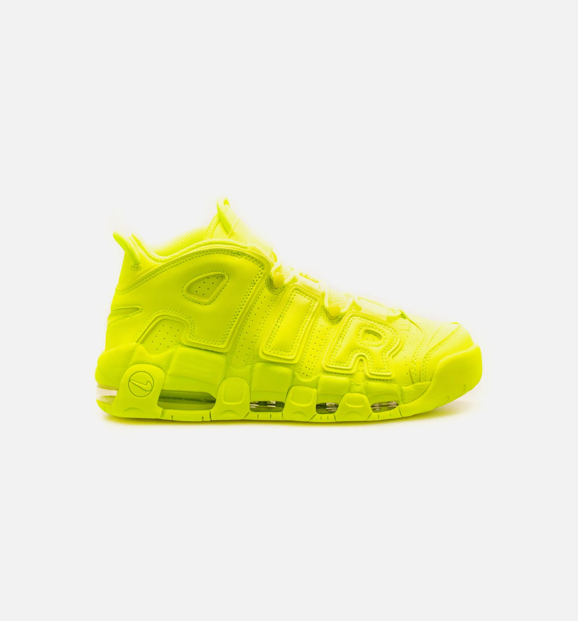 Air More Uptempo Volt Mens Lifestyle Shoes - Yellow sold by Nice Kicks Retail