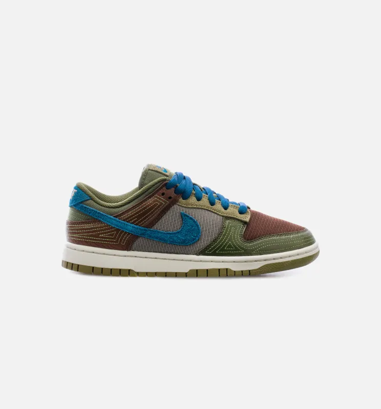 Dunk Low NH Cacao Wow Mens Lifestyle Shoe - Green/Brown/Blue made by Nike
