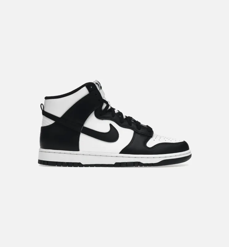 Dunk Hi Championship White Mens Lifestyle Shoe - Black/White Free Shipping made by Nike