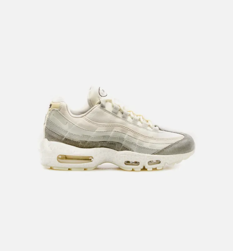 Air Max 95 Light Bone Mens Lifestyle Shoe - White/Beige made by Nike