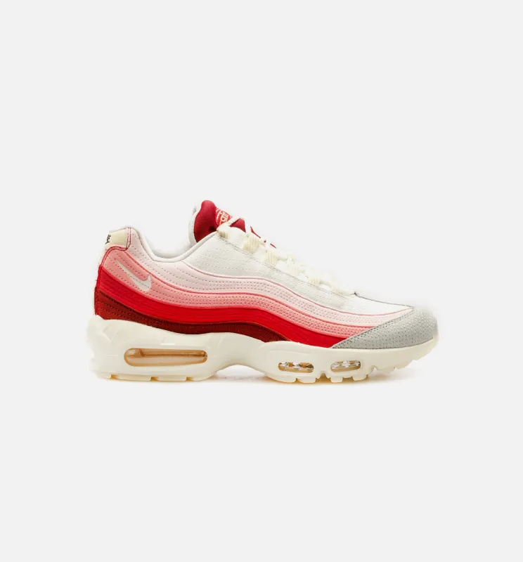 Air Max 95 Anatomy of Air Mens Lifestyle Shoe - Red/White made by Nike