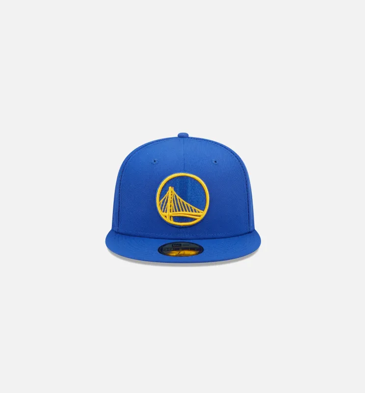 Golden State Warriors Pop Sweat 59fifty Fitted Hat Mens Hat - Blue sold by Nice Kicks Retail