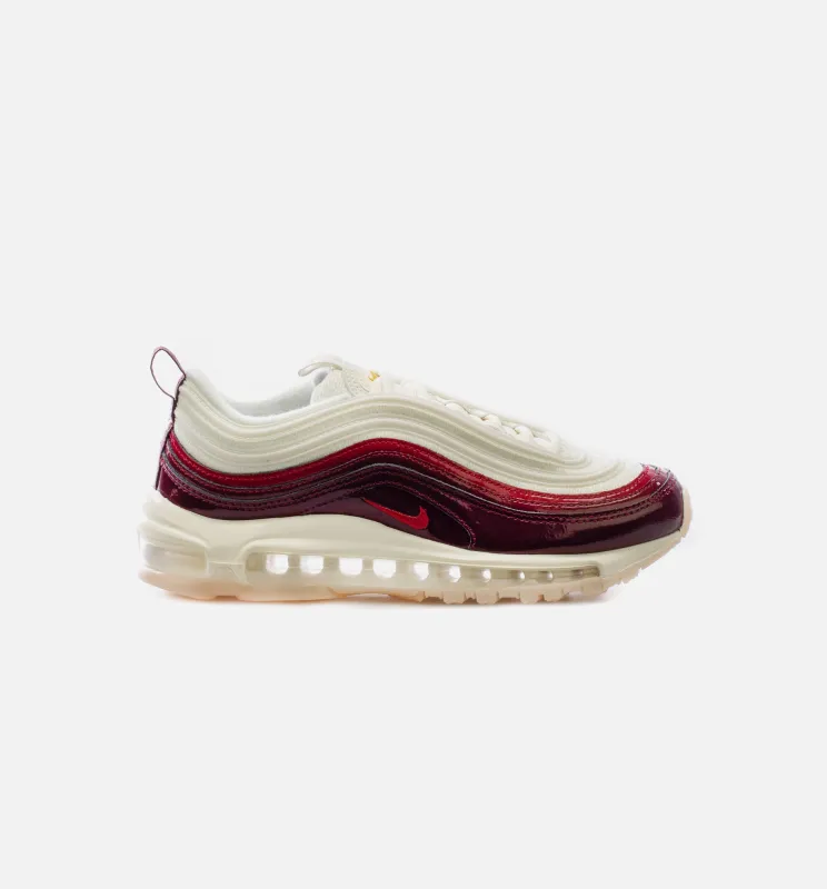Air Max 97 Dark Beetroot Womens Lifestyle Shoe - White/Red made by Nike