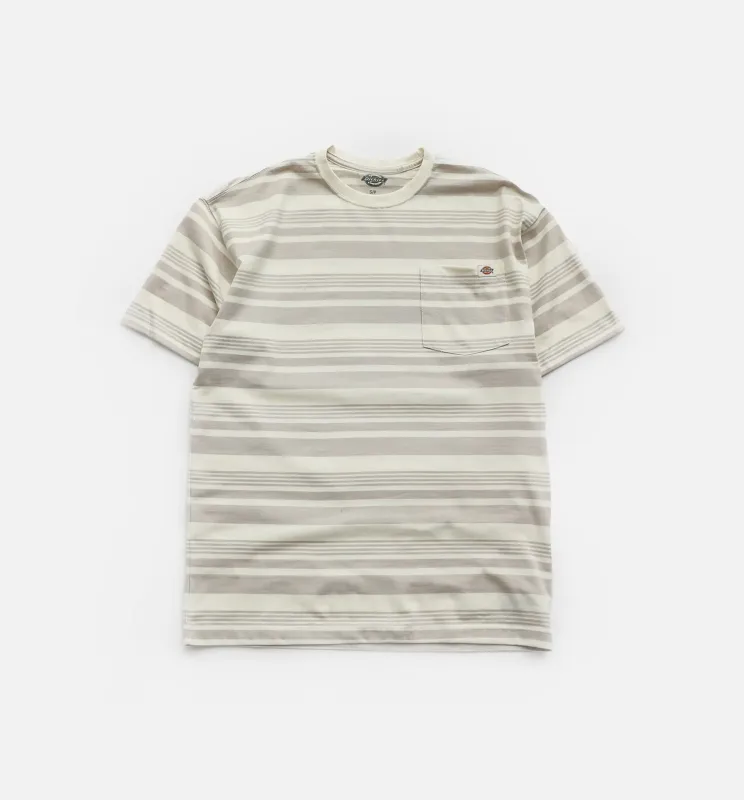 Stripe Pocket Tee Mens Short Sleeve Shirt - Grey made by Dickies
