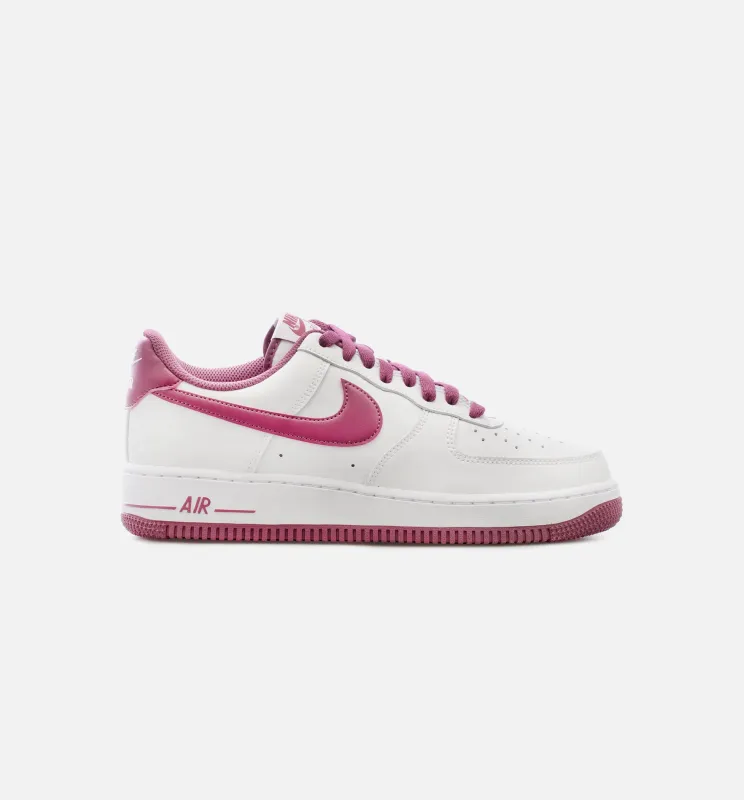 Air Force 1 Low Light Bordeaux Mens Lifestyle Shoe - White/Burgundy made by Nike