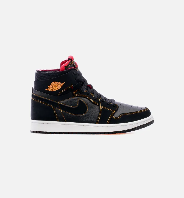 Air Jordan 1 Zoom CMFT Citrus Mens Lifestyle Shoe - Black made by Jordan