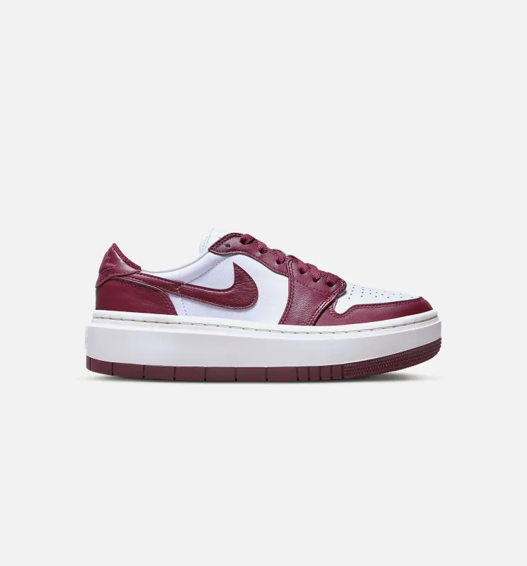 Air Jordan 1 Elevate Low Dark Beetroot Womens Lifestyle Shoe - White/Sail/Dark Beetroot made by Jordan