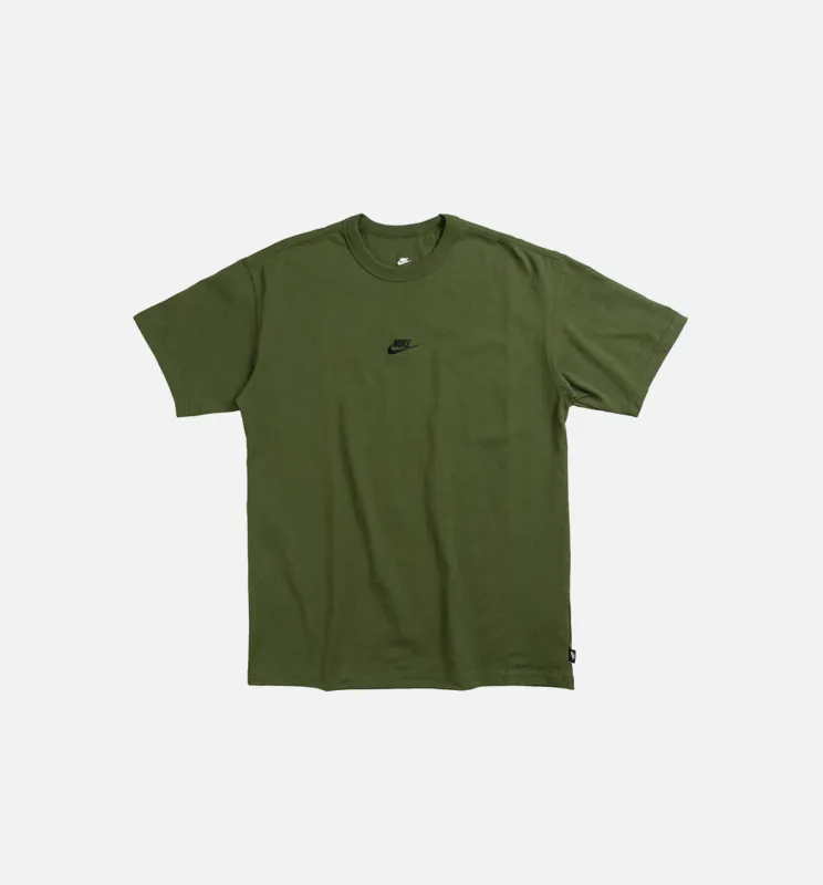 Premium Essentials Mens Short Sleeve Shirt - Olive made by Nike