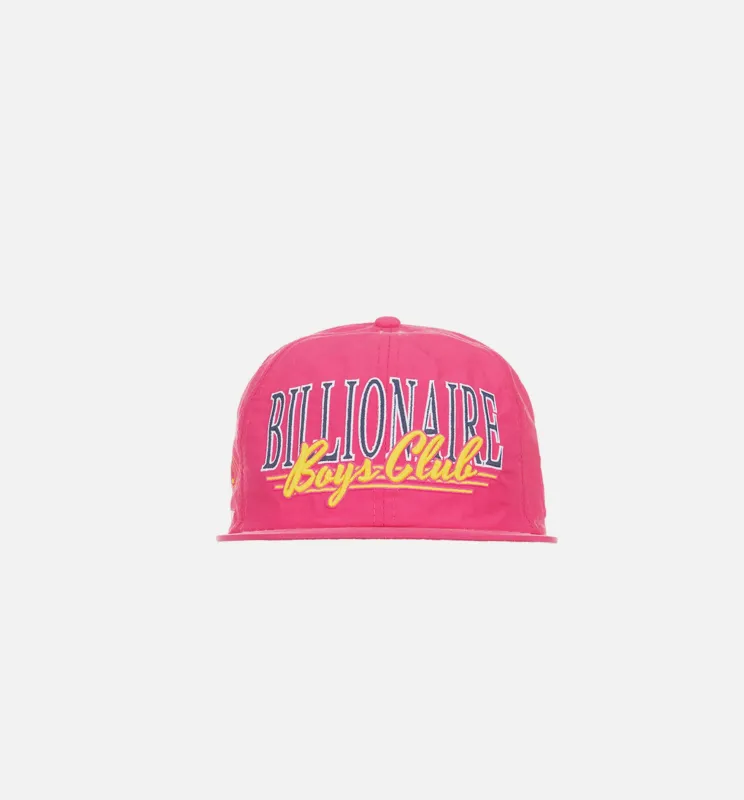 Wave Rider Snapback Mens Hat - Pink made by Billionaire Boys Club