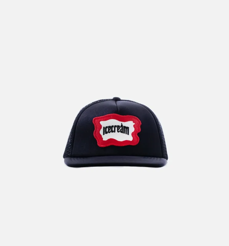 Inset Trucker Hat Mens Hat - Black made by Billionaire Boys Club