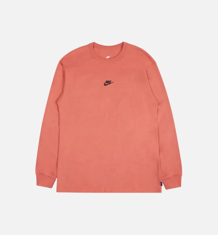 Premium Essentials Mens Long Sleeve Shirt - Pink made by Nice Kicks Retail