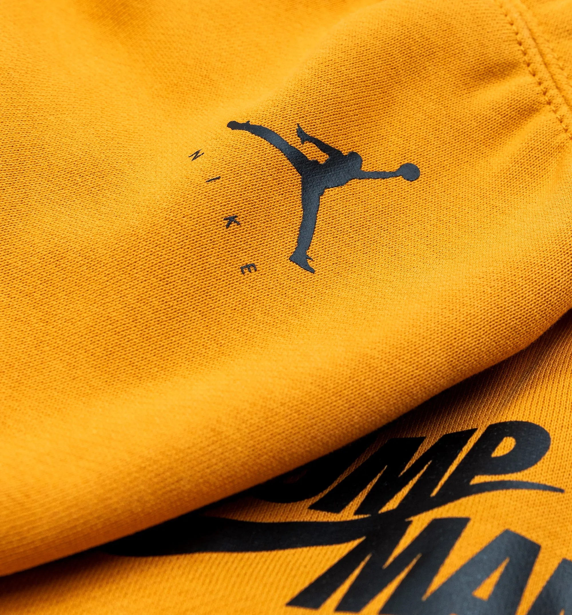 Jumpman Fleece Jogger Mens Pants - Yellow sold by Nice Kicks Retail product image thumbnail 2