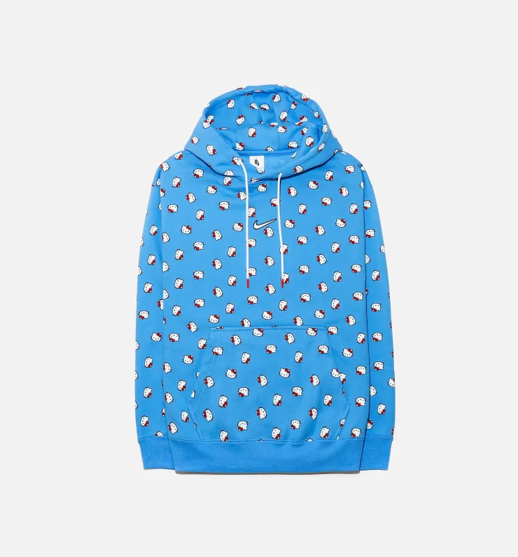 Hello Kitty Fleece Hoodie Mens Hoodie - Blue made by Nike