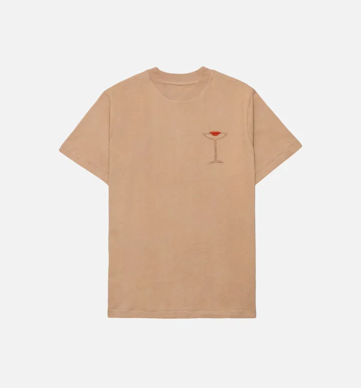 Martini Tee Mens T-shirt - Brown made by Nice Kicks Retail