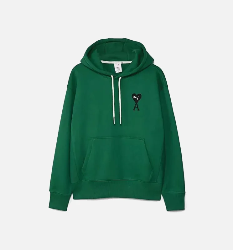 Ami Hoodie Mens Hoodie - Green made by Puma