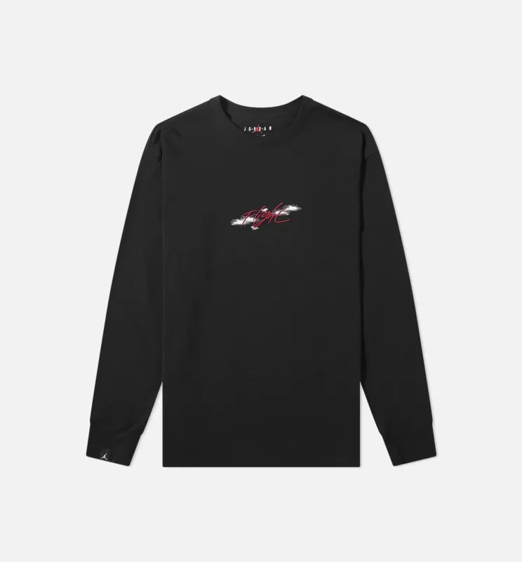 Flight Essentials 85 Mens Long Sleeve Shirt - Black sold by Nice Kicks Retail