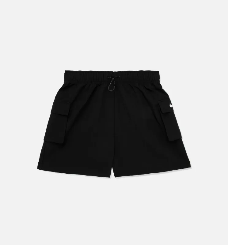 Essentials Woven Shorts Womens Shorts - Black made by Nike