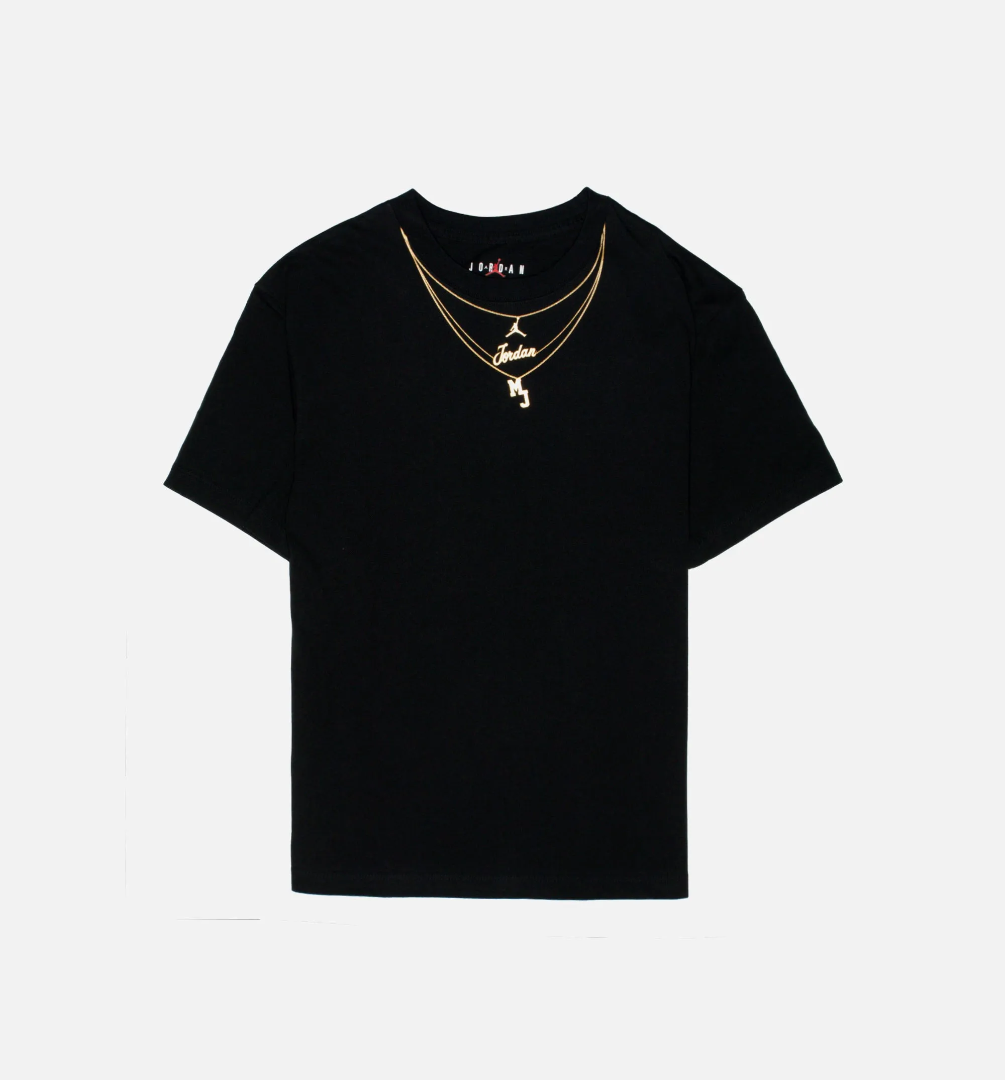 Heritage Gold Chain Tee Womens T-Shirt - Black sold by Nice Kicks Retail
